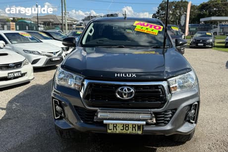 Grey 2018 Toyota Hilux Dual Cab Utility Sr Hi-Rider