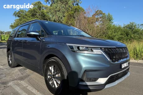 Blue 2022 Kia Carnival Wagon S