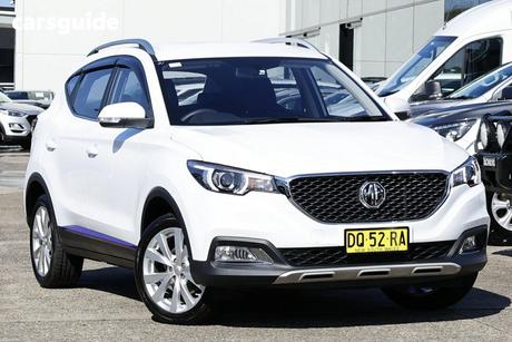 White 2024 MG ZS Wagon Excite