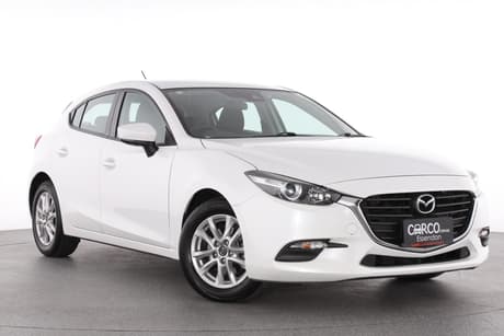 White 2016 Mazda 3 Hatchback Neo
