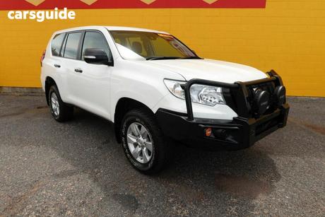 White 2020 Toyota Landcruiser Prado Wagon Gx 7 Seat (4X4)