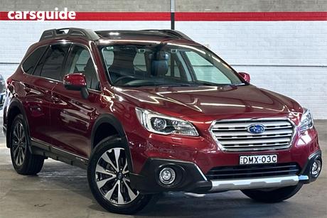 Red 2017 Subaru Outback Wagon 2.5I Premium