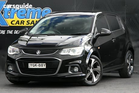 Black 2017 Holden Barina Hatch LT