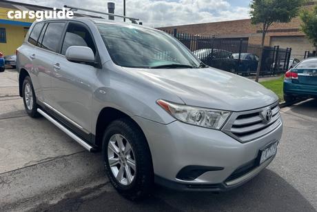 Silver 2011 Toyota Kluger Wagon Kx-R (Fwd) 5 Seat