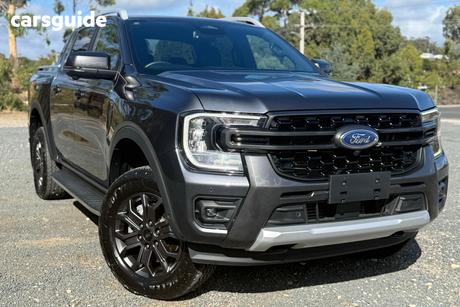 Grey 2024 Ford Ranger Double Cab Pick Up Wildtrak 2.0 (4X4)