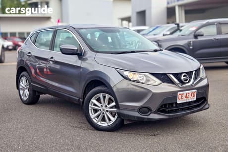 Grey 2017 Nissan Qashqai Wagon St (4X2)