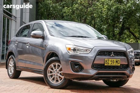 Grey 2012 Mitsubishi ASX Wagon (2Wd)