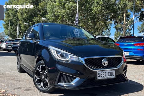 Black 2021 MG MG3 Hatchback Excite (With Navigation)