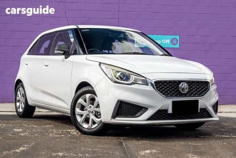 White 2020 MG MG3 Hatchback Core