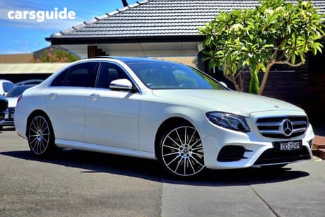 White 2019 Mercedes-Benz E450 Saloon 4Matic