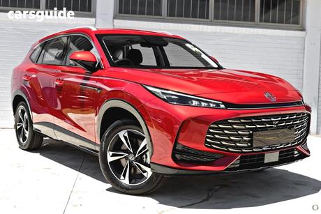 Red 2025 MG HS Wagon Vibe