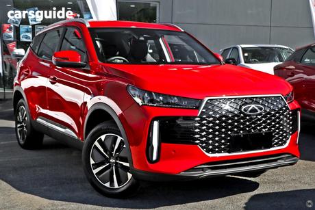 Red 2025 Chery Tiggo 4 Wagon Ultimate Hev