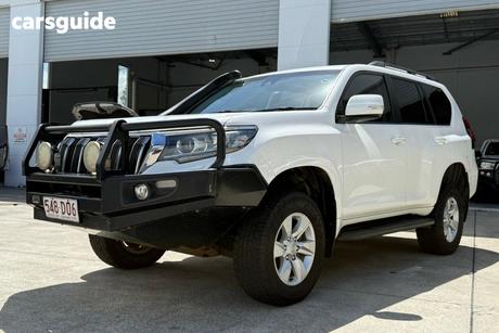 White 2020 Toyota Landcruiser Prado Wagon Gxl (4X4)