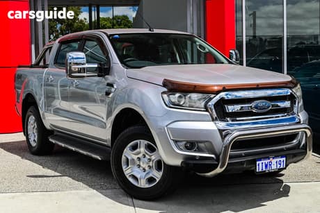 Silver 2017 Ford Ranger Dual Cab Utility Xlt 3.2 (4X4)