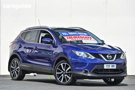 Blue 2014 Nissan Qashqai Wagon Ti (4X2)