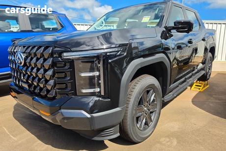 Black 2025 LDV Terron 9 Double Cab Pick Up Origin