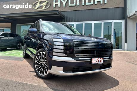 Blue 2025 Hyundai Palisade Wagon Calligraphy (7 Seat) Hev