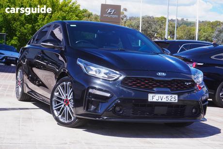 Black 2020 Kia Cerato Sedan Gt Safety Pack