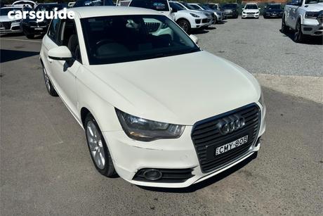 White 2013 Audi A1 Hatchback 1.6 Tdi Ambition