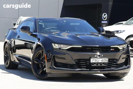 Black 2019 Chevrolet Camaro Coupe 2Ss