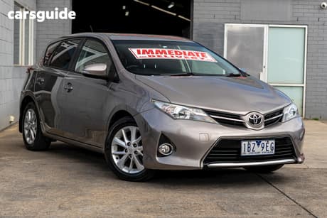 Brown 2014 Toyota Corolla Hatchback Ascent Sport