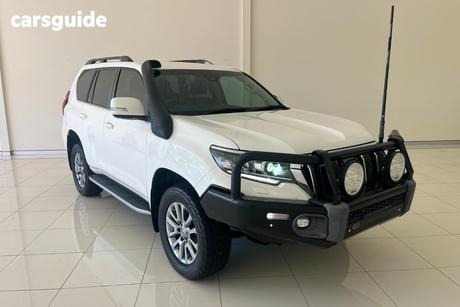 White 2021 Toyota Landcruiser Prado Wagon Vx