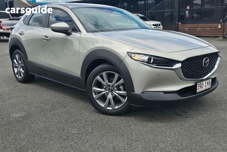Beige 2023 Mazda CX-30 Wagon G20 Evolve (Fwd)