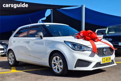 White 2020 MG MG3 Hatchback Core