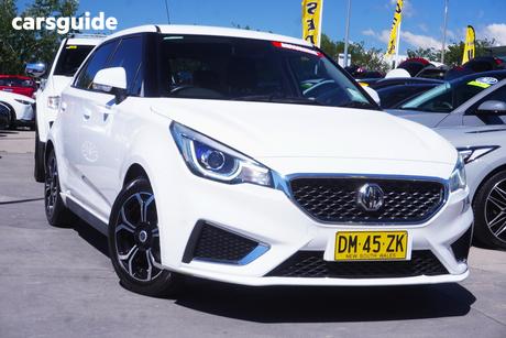 White 2021 MG MG3 Hatchback Excite (With Navigation)