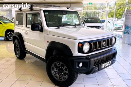 White 2021 Suzuki Jimny Wagon Glx (Qld)