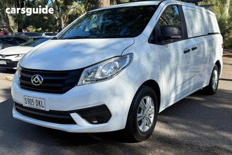 White 2021 LDV G10 Van Barn Door