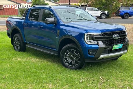 Blue 2025 Ford Ranger Double Cab Pick Up Wildtrak 2.0 (4X4)