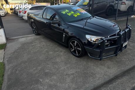 Black 2017 Holden UTE Utility Sv6
