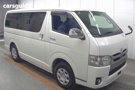 White 2019 Toyota HiAce OtherCar