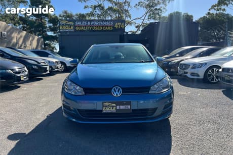 Blue 2015 Volkswagen Golf Hatchback 90 Tsi Comfortline