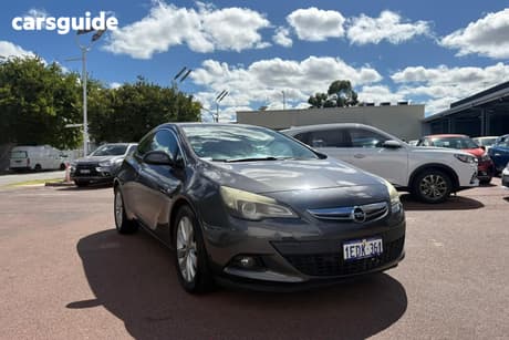 Grey 2012 Opel Astra Coupe Gtc 1.4