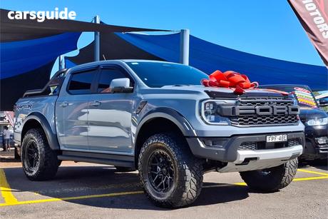 Grey 2025 Ford Ranger Double Cab Pick Up Raptor 3.0 (4X4)