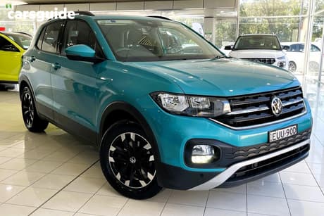 Blue 2022 Volkswagen T-Cross Wagon 85Tsi Life
