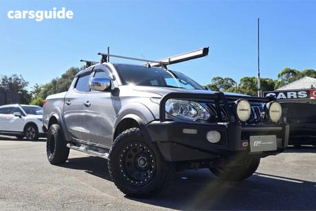 Grey 2016 Mitsubishi Triton Dual Cab Utility Gls (4X4)