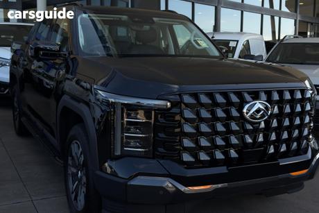 Black 2025 LDV Terron 9 Double Cab Pick Up Evolve