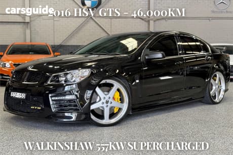 Black 2016 HSV GTS Sedan