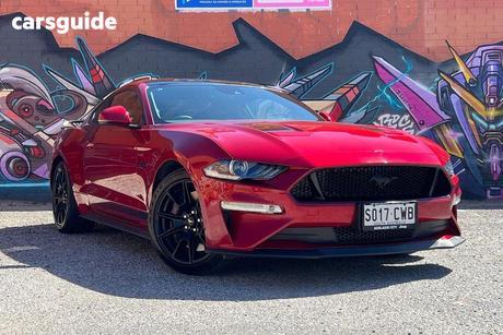 Red 2020 Ford Mustang Fastback Gt 5.0 V8