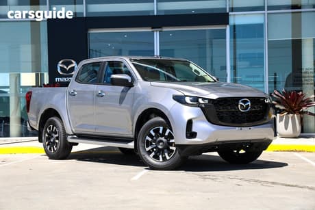 Silver 2025 Mazda BT-50 Dual Cab Pick-up Xtr (4X4)