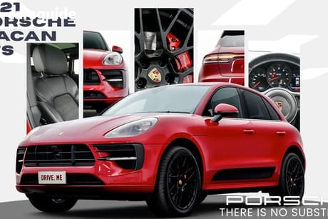 Red 2021 Porsche Macan Wagon Gts