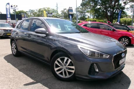 Grey 2017 Hyundai I30 Hatchback Active