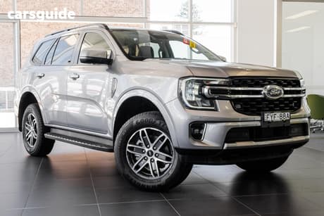 Silver 2024 Ford Everest Wagon Trend (4Wd)