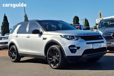 Silver 2016 Land Rover Discovery Sport Wagon Td4 180 Hse Luxury 5 Seat