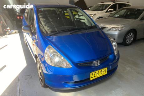 Blue 2004 Honda Jazz Hatchback Vti