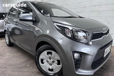 Grey 2022 Kia Picanto Hatchback S (Pe)