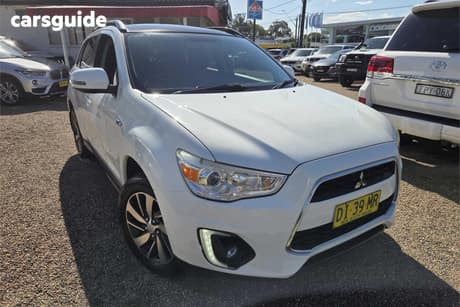 White 2015 Mitsubishi ASX Wagon Xls (2Wd)